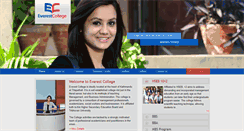 Desktop Screenshot of everestcollege.edu.np
